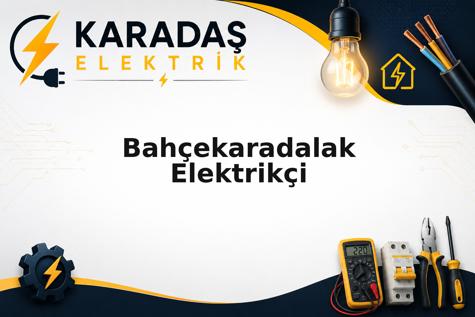 Bahçekaradalak mahallesinde daire içi elektrik arıza müdahalesi — Karadaş Elektrik Ankara