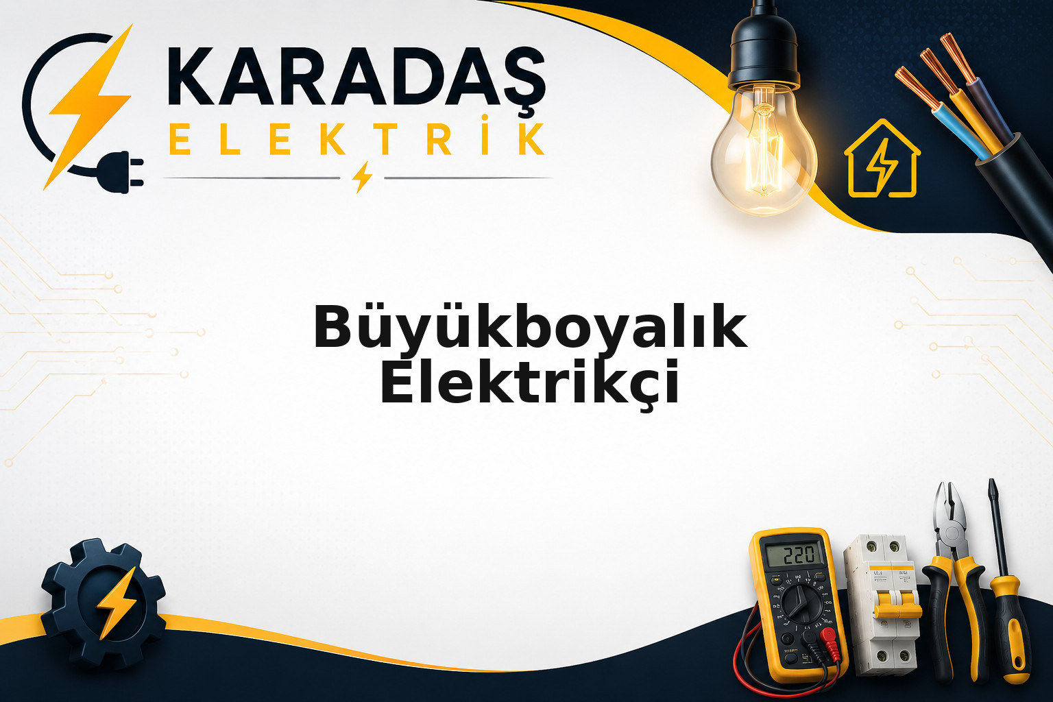 Büyükboyalık bölgesinde kaçak akım rölesi ve pano bakım uygulaması — Karadaş Elektrik Ankara