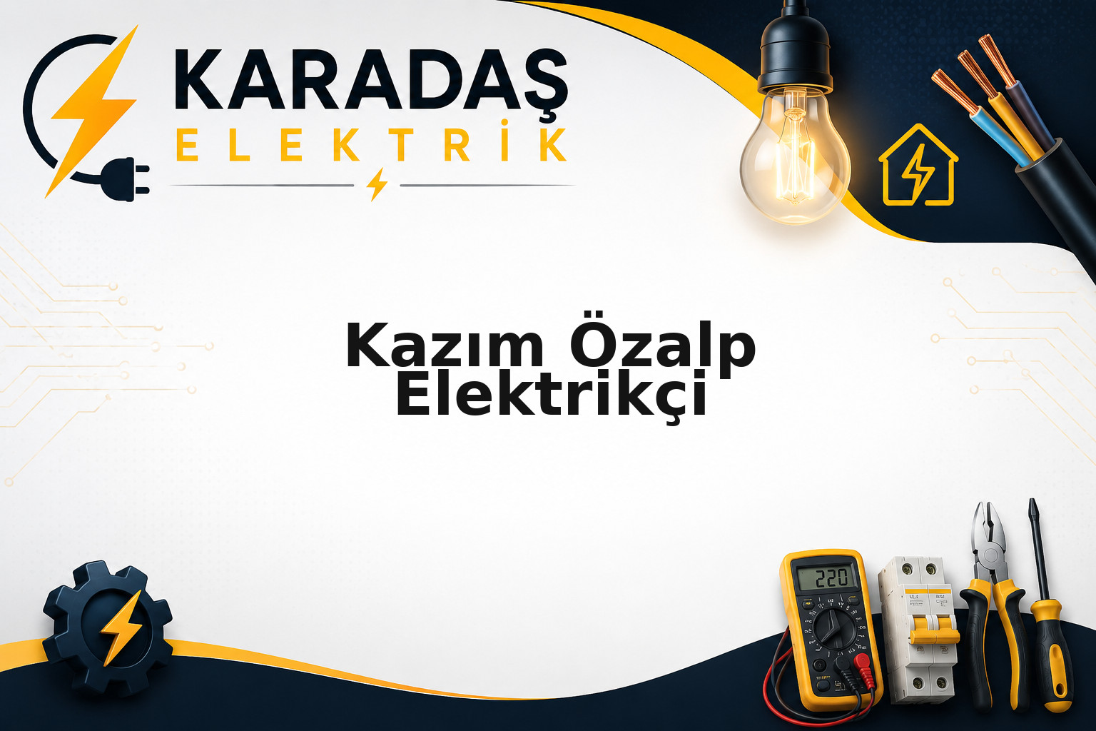 Kazım Özalp bölgesinde kaçak akım rölesi ve pano bakım uygulaması — Karadaş Elektrik Ankara