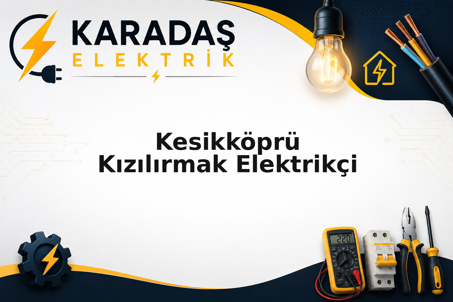 Kesikköprü Kızılırmak bölgesinde kaçak akım rölesi ve pano bakım uygulaması — Karadaş Elektrik Ankara