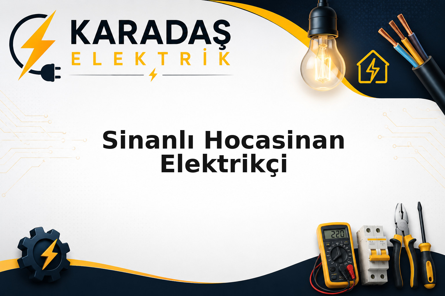 Sinanlı Hocasinan mahallesinde daire içi elektrik arıza müdahalesi — Karadaş Elektrik Ankara