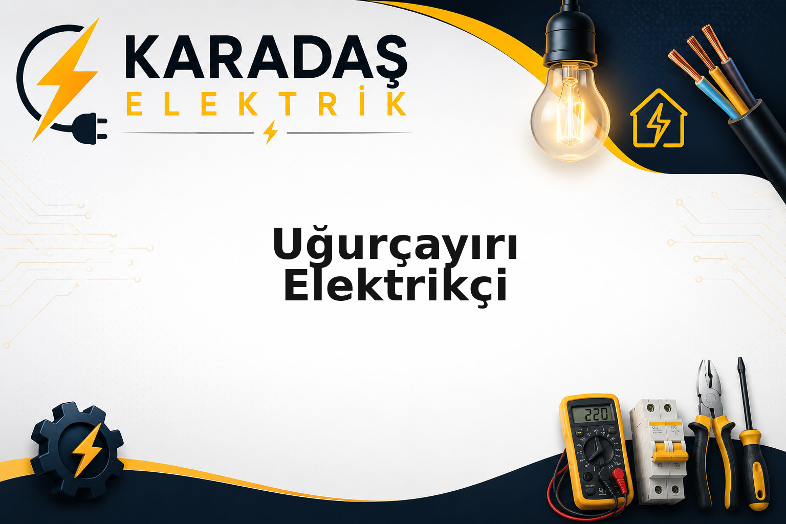 Uğurçayırı bölgesinde kaçak akım rölesi ve pano bakım uygulaması — Karadaş Elektrik Ankara